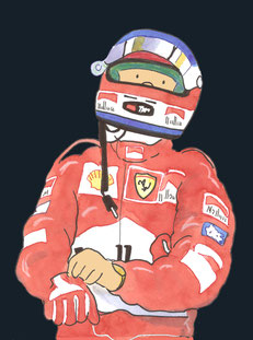 Rubens Barrichello by Muneta & Cerracín