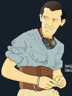 Stuart Lewis-Evans by Muneta & Cerracín