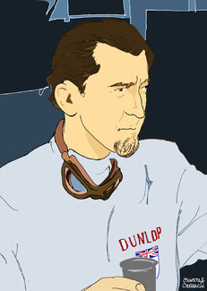 Stuart Lewis-Evans by Muneta & Cerracín