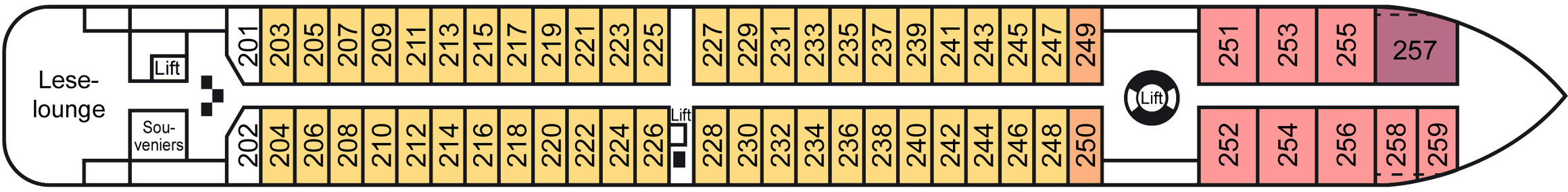 MS Mustai Karim Mitteldeck