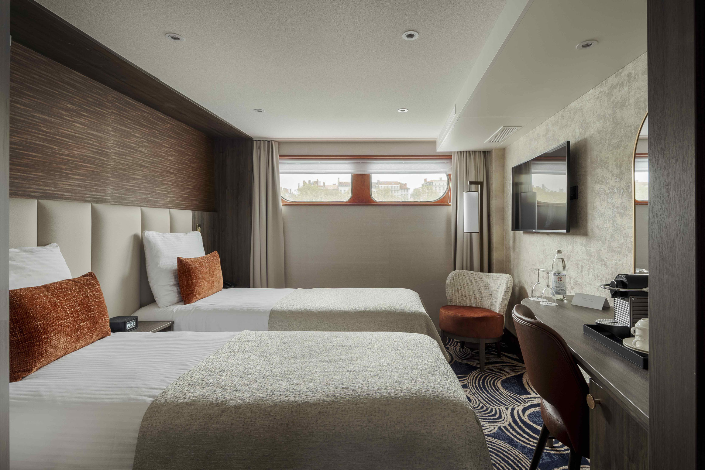 MS VIVA VOYAGE Außenkabine Smaragd Deck