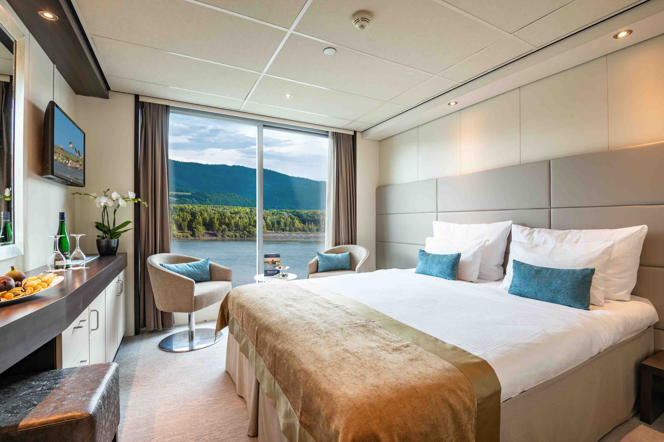 MS AMADEUS Brilliant Außenkabine mit französischem Balkon