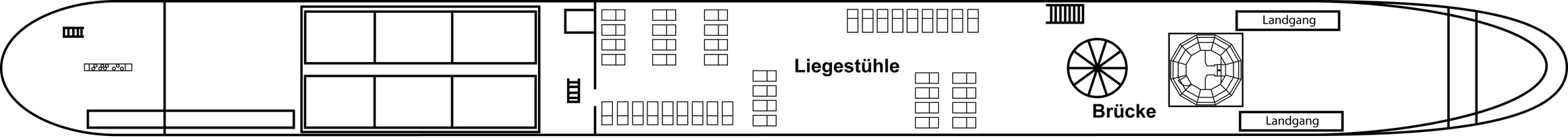 DCS Amethyst Sonnendeck
