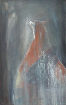 Untertage, Öl auf Baumwollgewebe, 50 x 80 cm, 2006