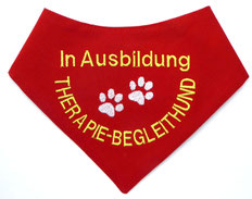 In Ausbildung, Therapiehund, bestickt nach Wunsch