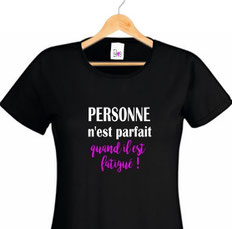 tshirt maman épuisée