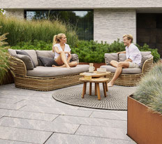 Basket Garten-Lounge von Cane-line