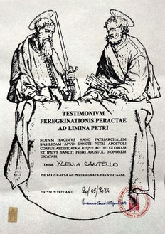 Testimonium della Via Francigena