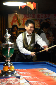 『全日本アーティスティック』優勝直後