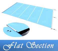 Rollschutz Rollabdeckplane Liderpool Flat Section