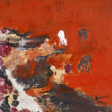 梦马3 DREAM HORSE 3 30X30CM 布面油画 OIL ON CANVAS 2025