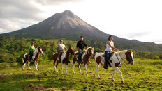 Horseback Riding Arenal Volcano & Los Lagos Hot Springs