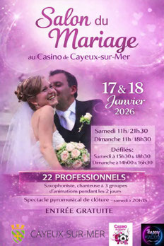 Salon du Mariage de Cayeux-sur-Mer - 17 et 18 Janvier 2026