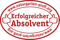 Erfolgreicher Absolvent Naturgarten-Profi