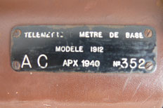 Franse afstandsmeter model 1912