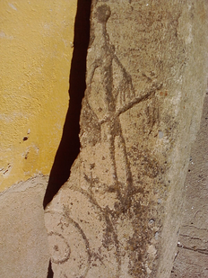 Estela pre-tartésica hallada al norte del término de Peñaflor