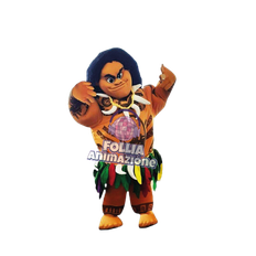 Mascotte Maui Oceania festa Roma