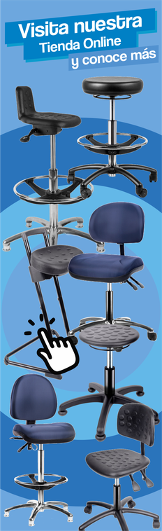 sillas para laboratorio, sillas industriales