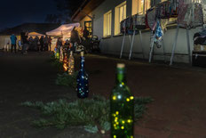 Vorweihnachtliche Atmosphäre am Zühlsdorfer Mehrzweckraum
