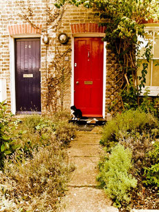 UK, England, typical doors