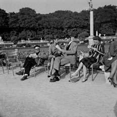 Jardin du Luxembourg en 1968