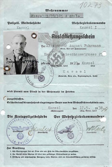 Ausschließungsschein 1938 (Gedenkstätte Breitenau)