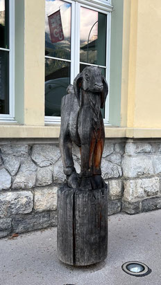 Skulptur die Ziege von Tsvetomir Hristov, Symposium 2017