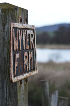 A photograph of Wyver Farm sig.
