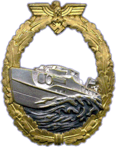 Schnellbootsabzeichen 1. Form