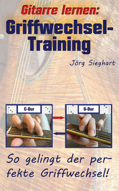 eBook-Cover "Gitarre lernen: Griffwechsel-Training"