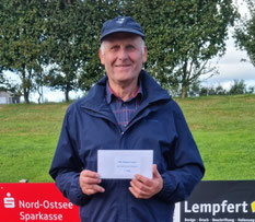 Turniersieger Manfred Göttsch - Geest-Bouler Breklum