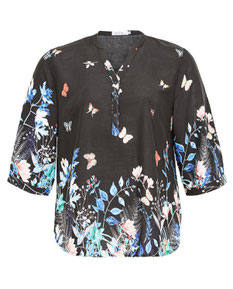 Bluse Mit Schlangen Print Grun Gemustert Mypepita Com