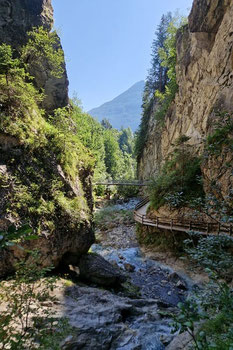 Rosengartenschlucht in Imst in Tirol