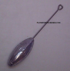 plombs de peche : PLOMB MISSILE DCA