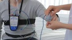 Abbildung der Anbringung eines Schlafscreengerät