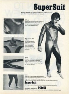 The beginning of Wetsuits 