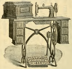 1885  Davis Treadle - Model 2 Head