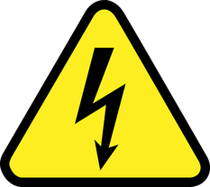 pictogramme de signalisation des risques électriques