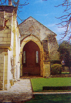 Commanderie des Moulins à Bournand - choeur de la chapelle