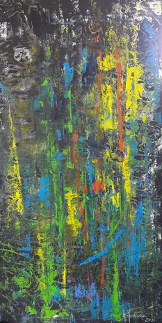 Basis Marc, Acryl gerakelt, 80x155cm_2021