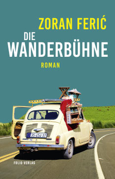 Das Bild zeigt das Cover von "Die Wanderbühne".