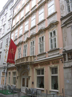 Hotel "Römischer Kaiser" in der Annagasse 16 in Wien