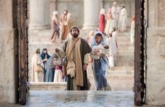 Présentation de Jésus au Temple de Jérusalem.