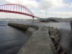 笠戸大橋下　笠戸島側・尾泊海岸　はこちらからどうぞ