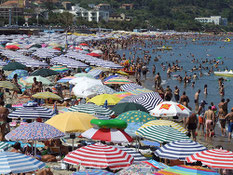 Ferragosto am Strand...