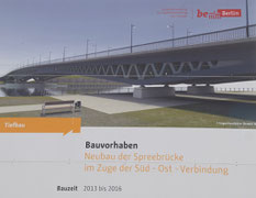 Spreebrücke Neubau