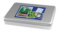 Spiel in einer Metallbox