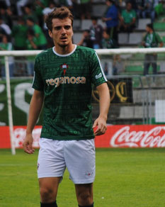 Manu Barreiro, máximo goleador del Racing de Ferrol con 21 tantos.
