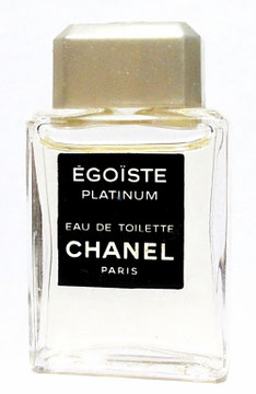 EGOISTE PLATINUM - EAU DE TOILETTE POUR HOMME, AVEC ETIQUETTE NOIRE - MINIATURE SEULE