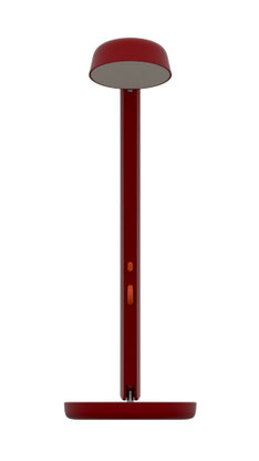 Lampe Polux Original à poser Rouge sombre & Corail